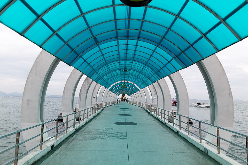 The ferry pier at Na Dan, Koh Samet